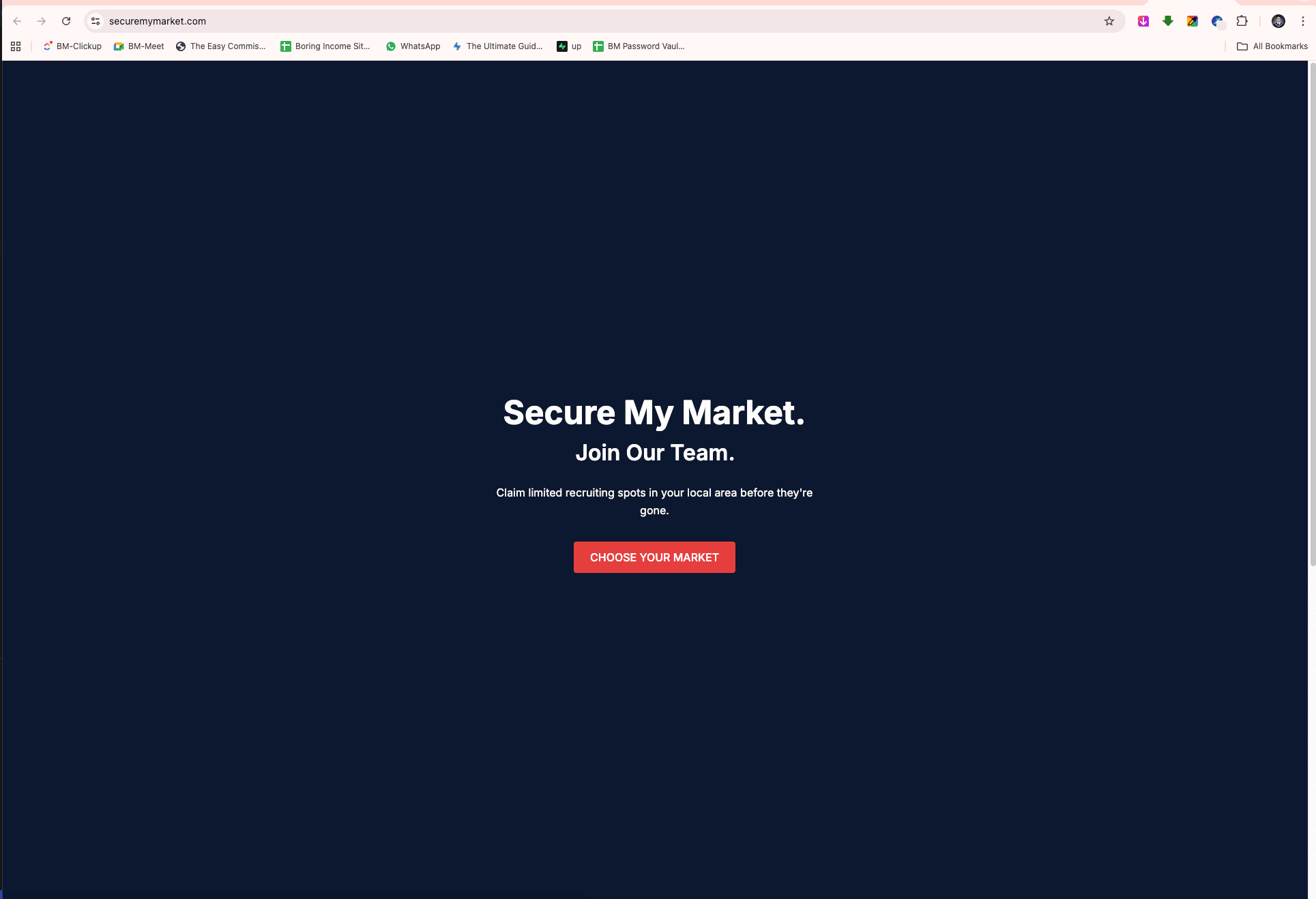 Secure My Market - screenshot 1